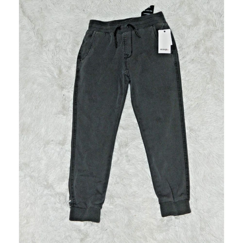 Hudson Jogger Pants Size Small Little Boys Kid Gray Lucas Elastic Drawstring